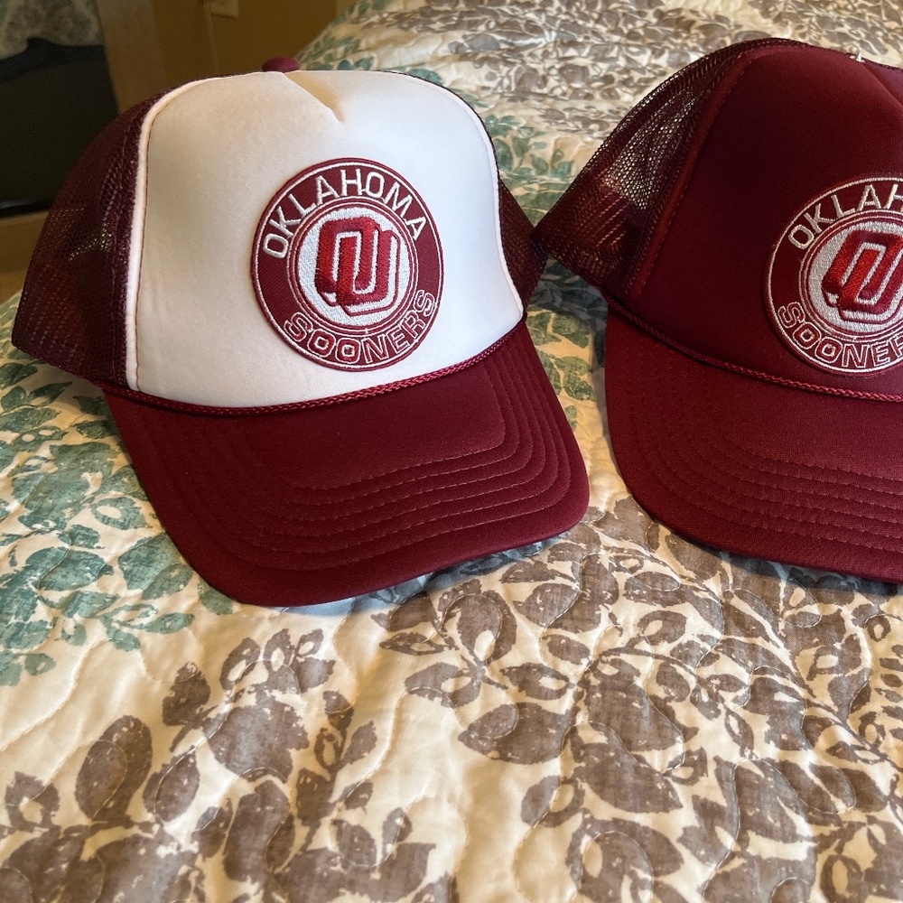 Vintage Ou football trucker hats